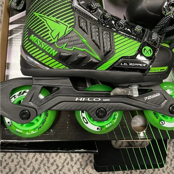 Mission Lil' Ripper Adjustable Inline Skates - JUNIOR New - Picture 3 of 3